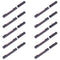 Pour Samsung Galaxy S24 SM-S921B 10 pièces bouton d'alimentation et bouton de contrôle du volume d'origine (noir)